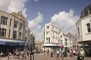 Hastings town centre