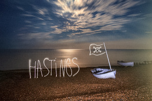 Hastings beach