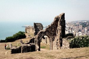 Part of Hastings Castle