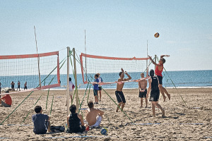 Beach volleyball