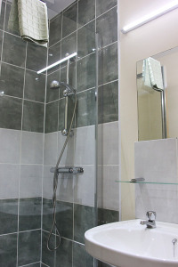 En suite bathrooms for students and teachers