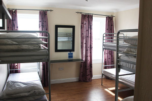 Multi bedded student rooms