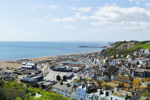 Hastings from the West Hill