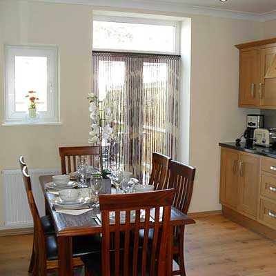 Kitchen at Trinity Villas