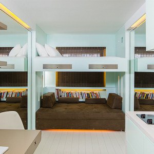 Student and teacher rooms