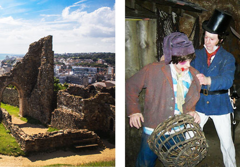 Hastings Castle and Smugglers Adventure